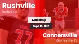 Matchup: Rushville vs. Connersville  2017