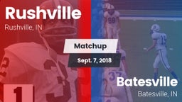 Matchup: Rushville vs. Batesville  2018