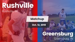 Matchup: Rushville vs. Greensburg  2018