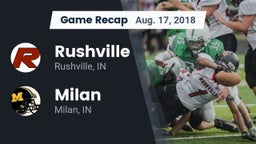 Recap: Rushville  vs. Milan  2018