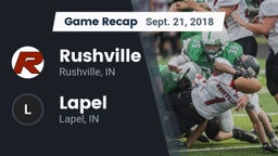 Recap: Rushville  vs. Lapel  2018