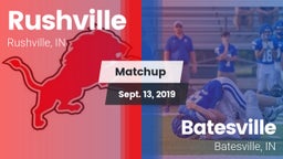 Matchup: Rushville vs. Batesville  2019