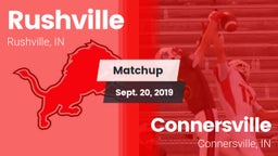 Matchup: Rushville vs. Connersville  2019
