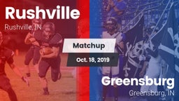 Matchup: Rushville vs. Greensburg  2019