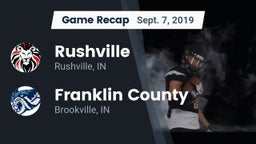 Recap: Rushville  vs. Franklin County  2019