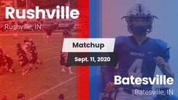 Matchup: Rushville vs. Batesville  2020