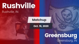 Matchup: Rushville vs. Greensburg  2020