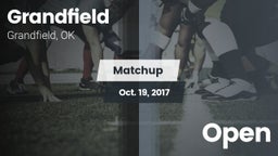 Matchup: Grandfield vs. Open 2017