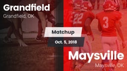 Matchup: Grandfield vs. Maysville  2018