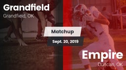 Matchup: Grandfield vs. Empire  2019