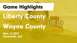 Liberty County  vs Wayne County  Game Highlights - Nov. 4, 2021