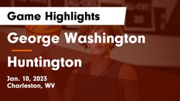 George Washington  vs Huntington  Game Highlights - Jan. 10, 2023