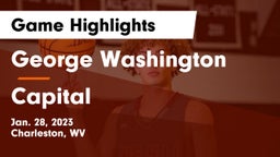George Washington  vs Capital  Game Highlights - Jan. 28, 2023