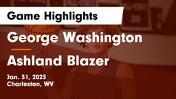 George Washington  vs Ashland Blazer  Game Highlights - Jan. 31, 2023