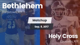 Matchup: Bethlehem vs. Holy Cross  2017