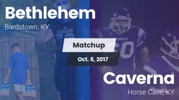 Matchup: Bethlehem vs. Caverna  2017