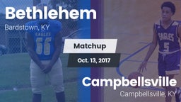 Matchup: Bethlehem vs. Campbellsville  2017