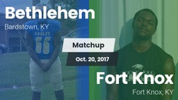Matchup: Bethlehem vs. Fort Knox  2017