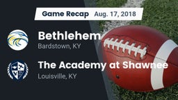 Recap: Bethlehem  vs. The Academy at Shawnee 2018