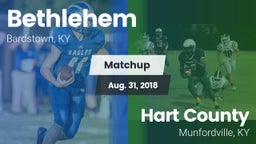 Matchup: Bethlehem vs. Hart County  2018