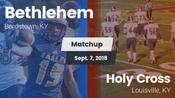Matchup: Bethlehem vs. Holy Cross  2018