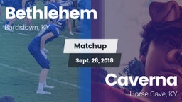Matchup: Bethlehem vs. Caverna  2018