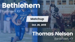 Matchup: Bethlehem vs. Thomas Nelson  2018