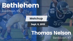Matchup: Bethlehem vs. Thomas Nelson  2019