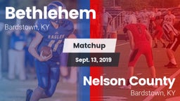 Matchup: Bethlehem vs. Nelson County  2019