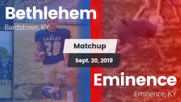 Matchup: Bethlehem vs. Eminence  2019