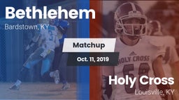 Matchup: Bethlehem vs. Holy Cross  2019