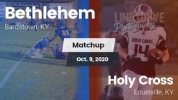 Matchup: Bethlehem vs. Holy Cross  2020