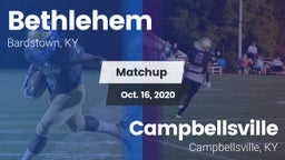 Matchup: Bethlehem vs. Campbellsville  2020