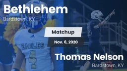 Matchup: Bethlehem vs. Thomas Nelson  2020
