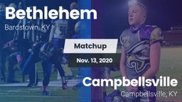 Matchup: Bethlehem vs. Campbellsville  2020