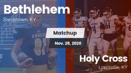 Matchup: Bethlehem vs. Holy Cross  2020