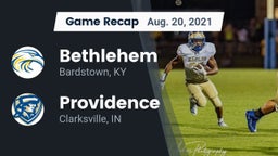 Recap: Bethlehem  vs. Providence  2021