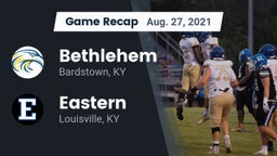 Recap: Bethlehem  vs. Eastern  2021