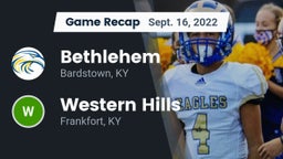 Recap: Bethlehem  vs. Western Hills  2022