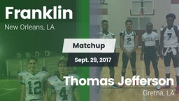 Matchup: Franklin vs. Thomas Jefferson  2017