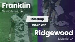 Matchup: Franklin vs. Ridgewood  2017