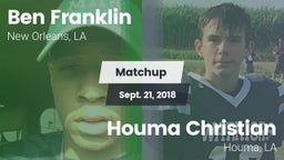 Matchup: Franklin vs. Houma Christian  2018