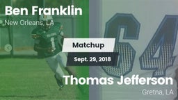 Matchup: Franklin vs. Thomas Jefferson  2018