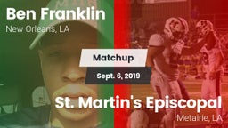 Matchup: Franklin vs. St. Martin's Episcopal  2019