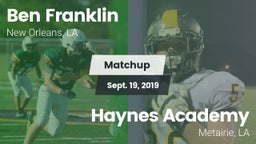Matchup: Franklin vs. Haynes Academy  2019