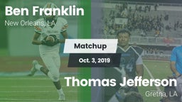 Matchup: Franklin vs. Thomas Jefferson  2019