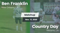 Matchup: Franklin vs. Country Day   2020