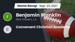 Recap: Benjamin Franklin  vs. Convenant Christian Academy 2021