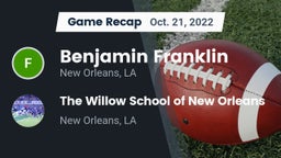 Recap: Benjamin Franklin  vs. The Willow School of New Orleans 2022
