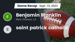 Recap: Benjamin Franklin  vs. saint patrick catholic 2023